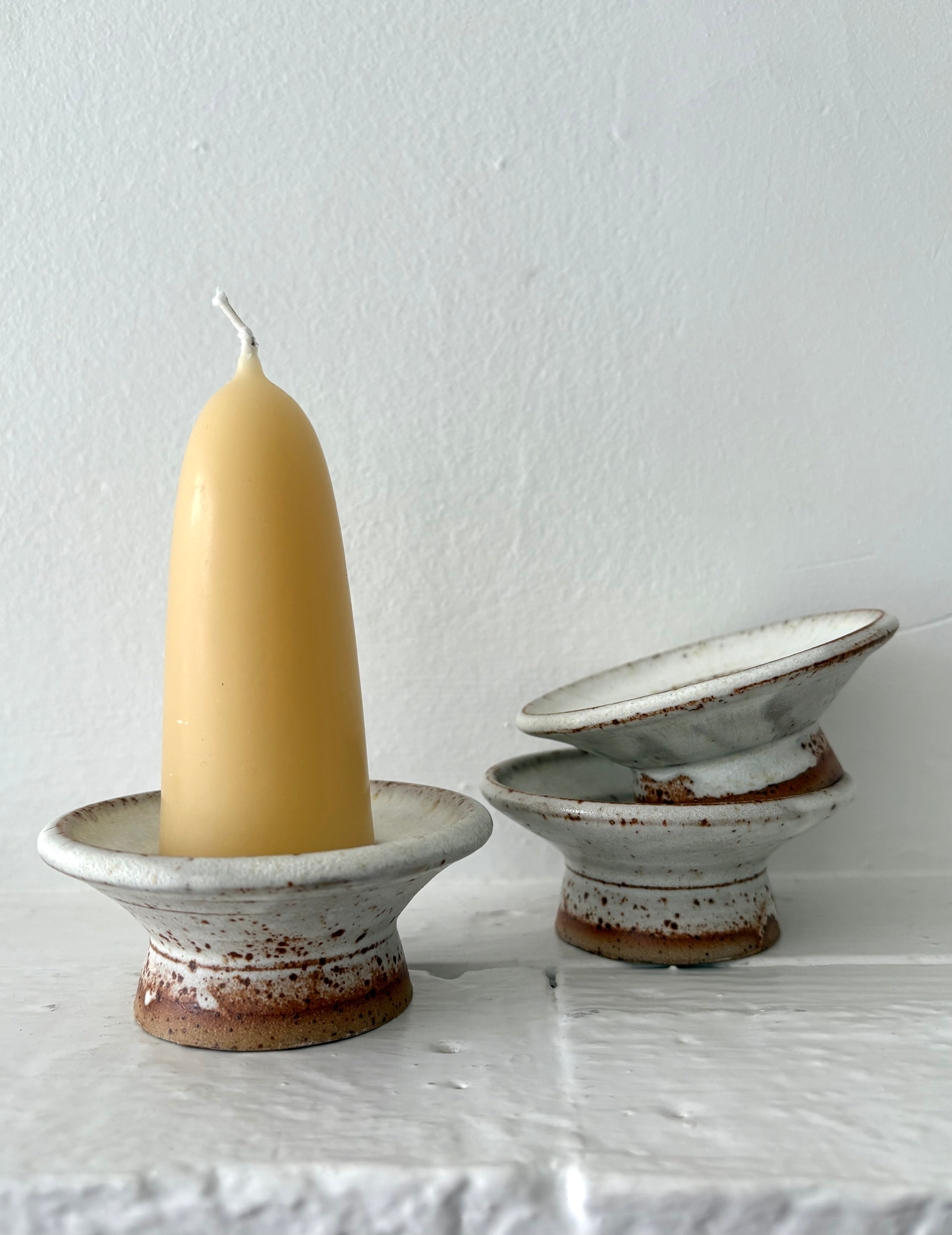Pip Hartle Stoneware Candle Holder