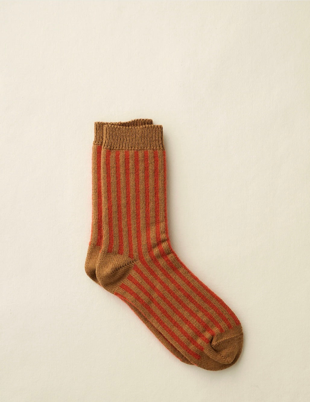 Cotton/Mohair Stripe Socks