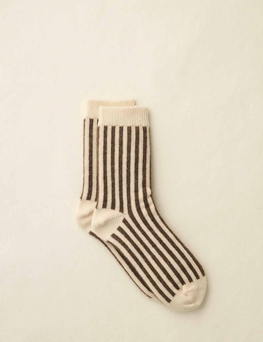 Cotton/Mohair Stripe Socks