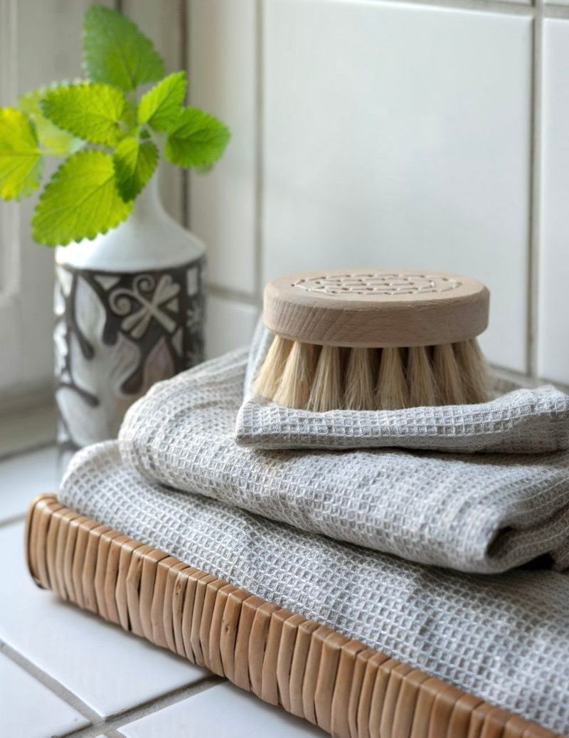 Linen Waffle Towels