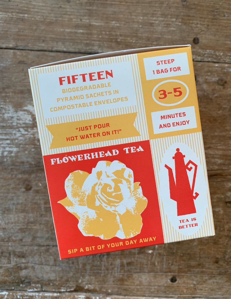 Flowerhead Tea: Early Grey: Boxed Sachets