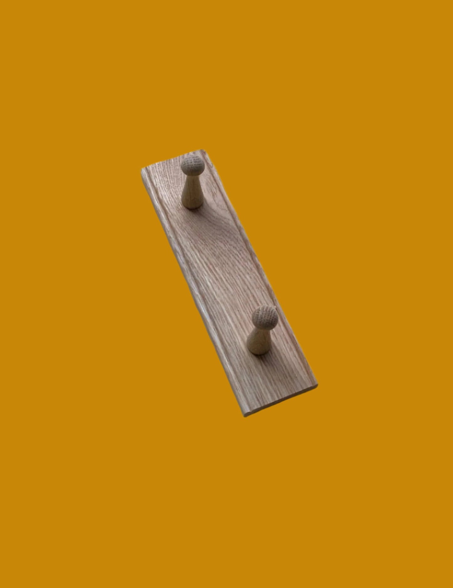 Oak Peg Rail
