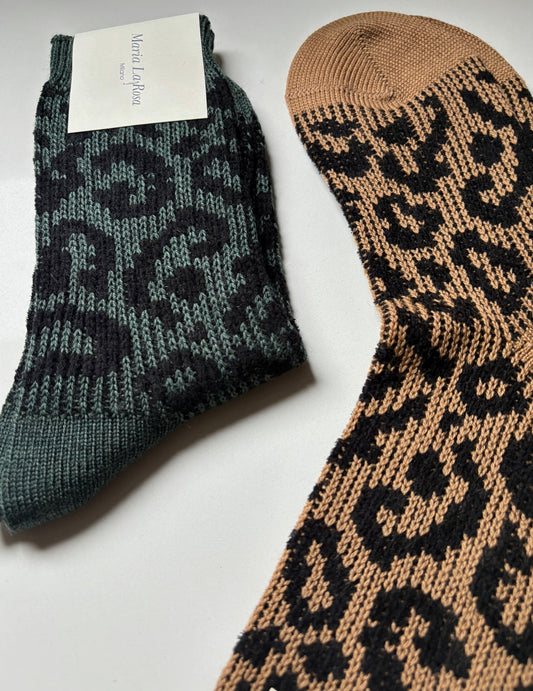 Maria La Rosa Socks: Imperial