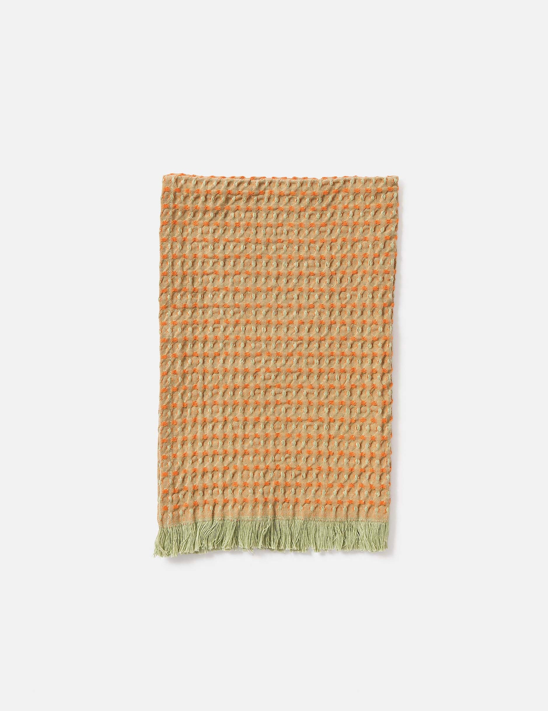 Mae Hand Towel: Avocado/Jaffa