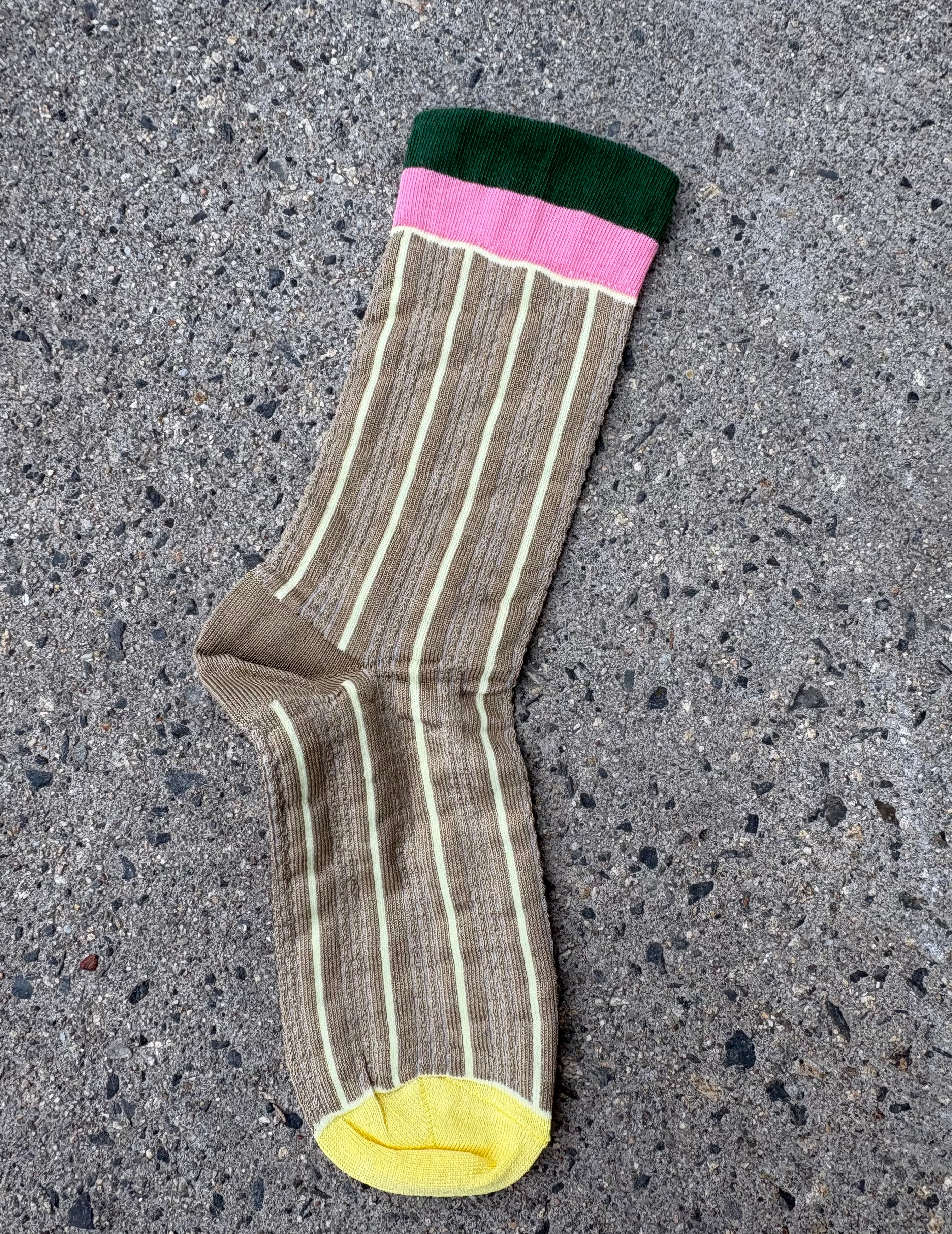 Exquisite J: Crew Socks: Stripes