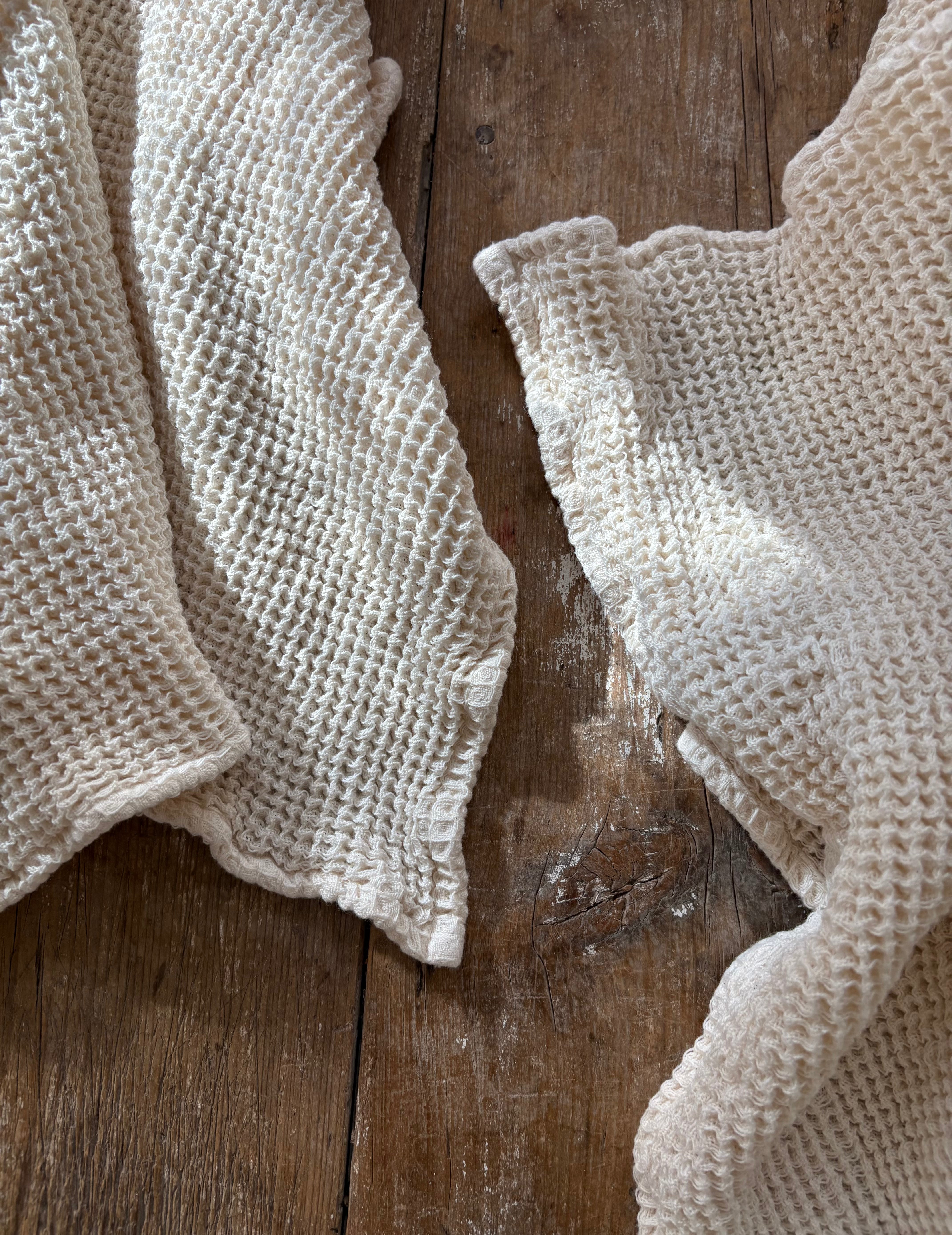 Organic Cotton Waffle Towels