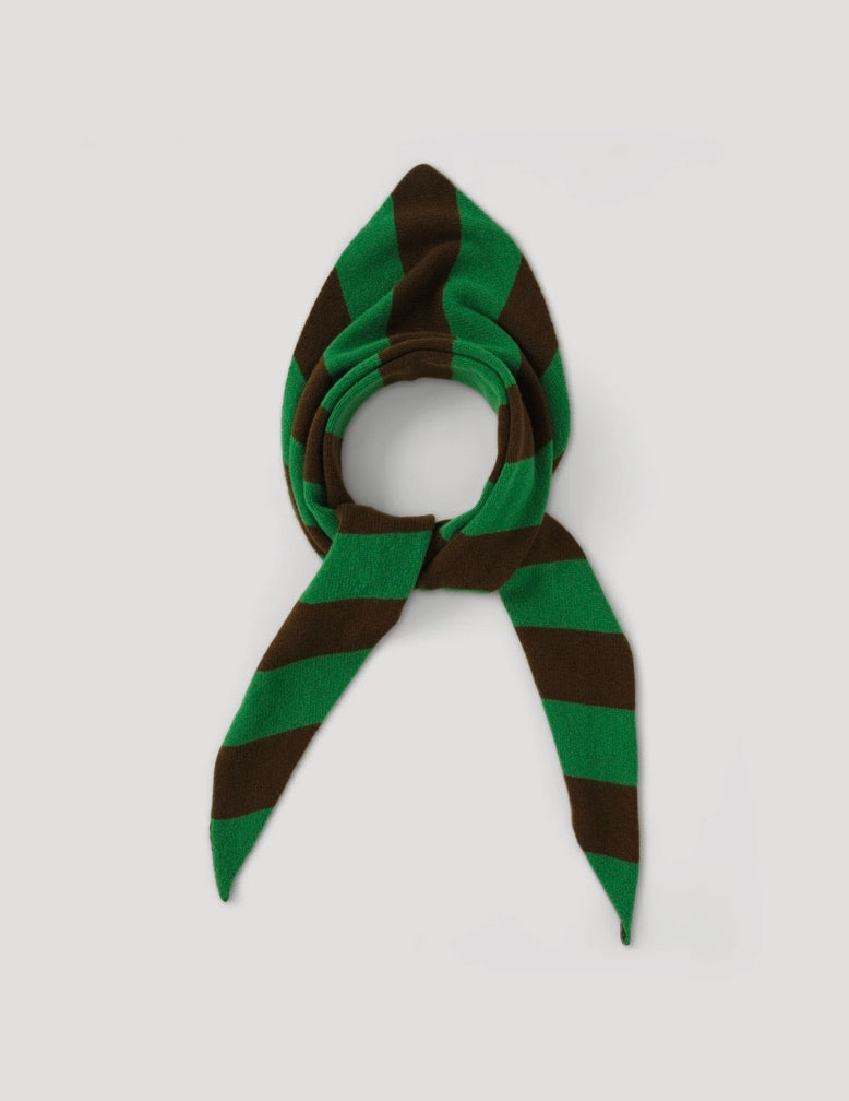 Large Stripe Triangle Scarf: 2 Color Options