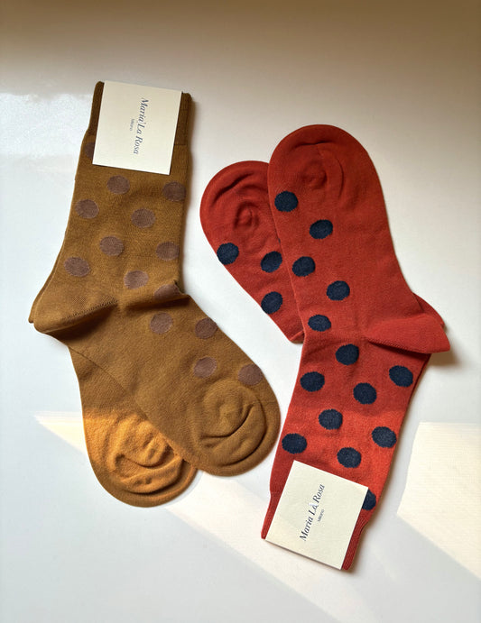 Maria La Rosa Socks: Dotty