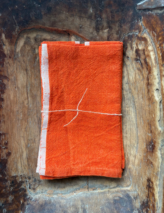 Pair / Chunky Linen Napkins