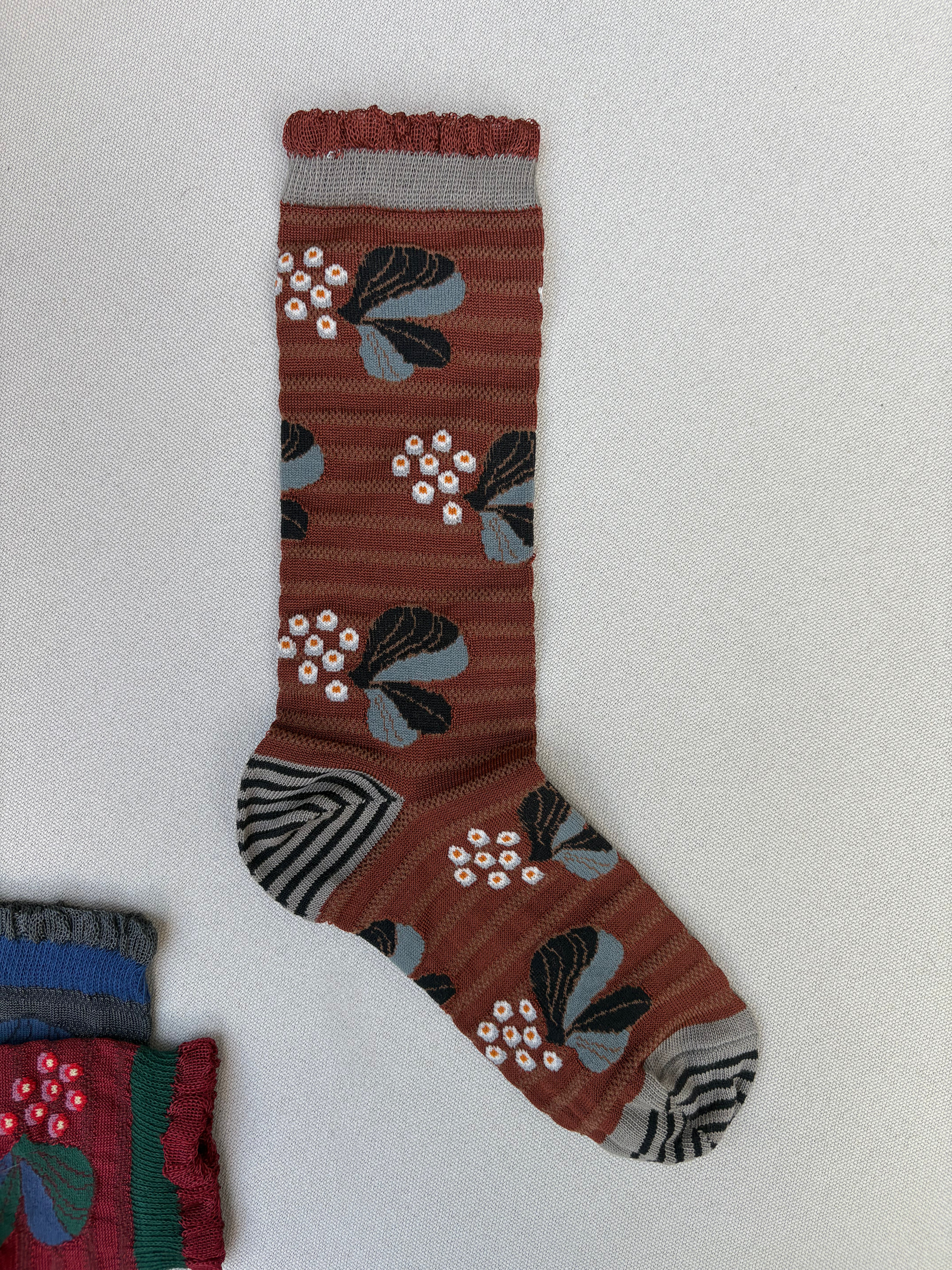 Exquisite J: Berries Crew Socks