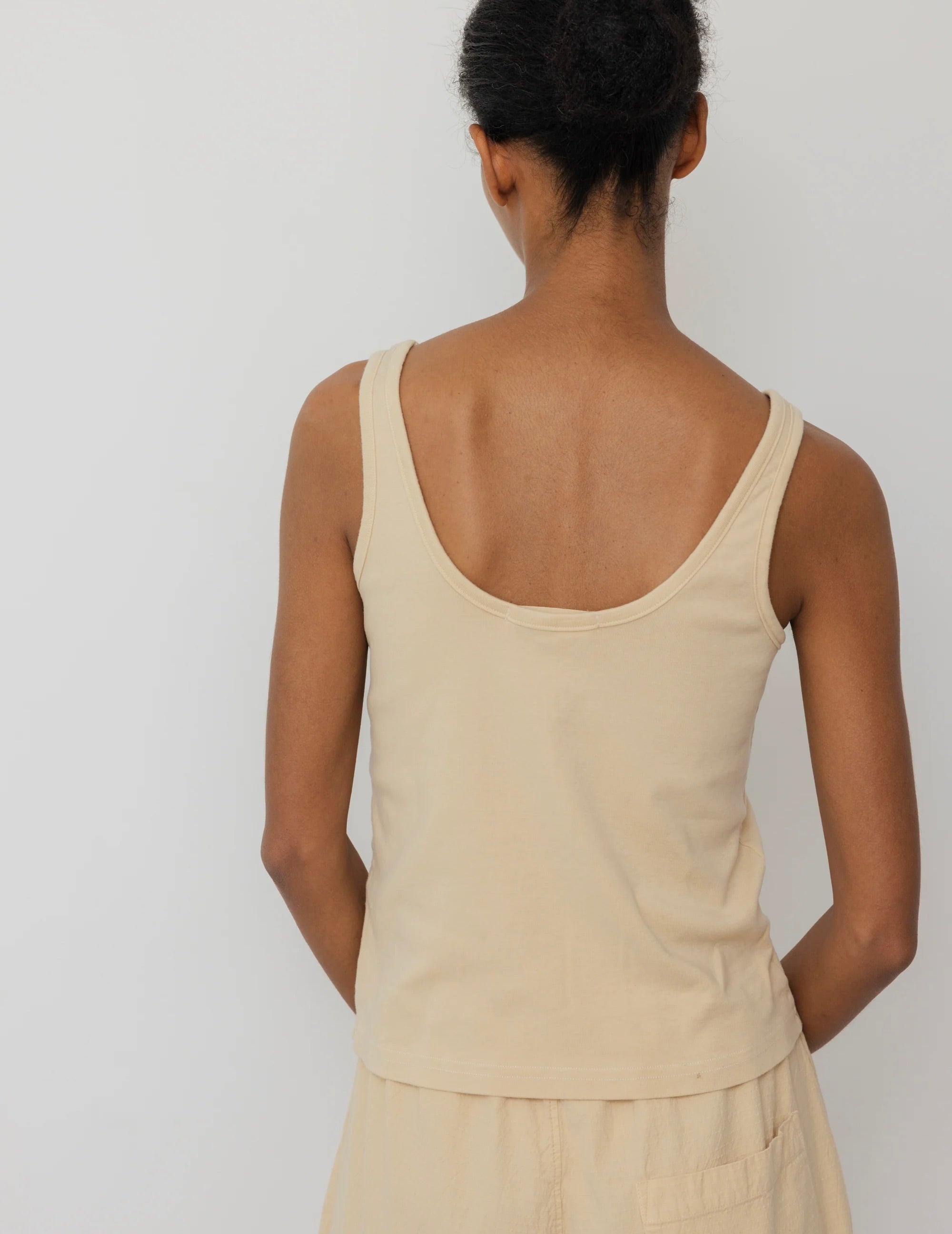 Wol Hide: Scoop Back Tank