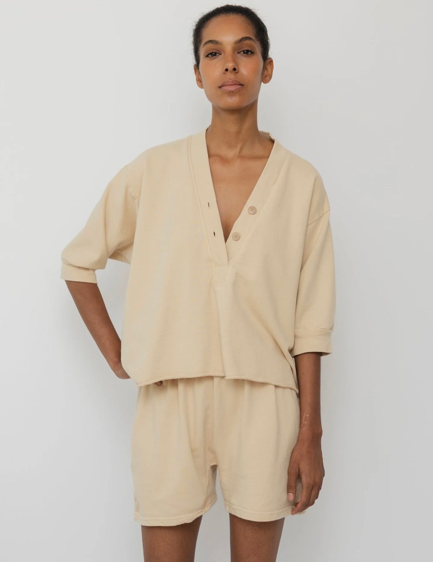 Wol Hide: Short Sleeve Sweatshirt