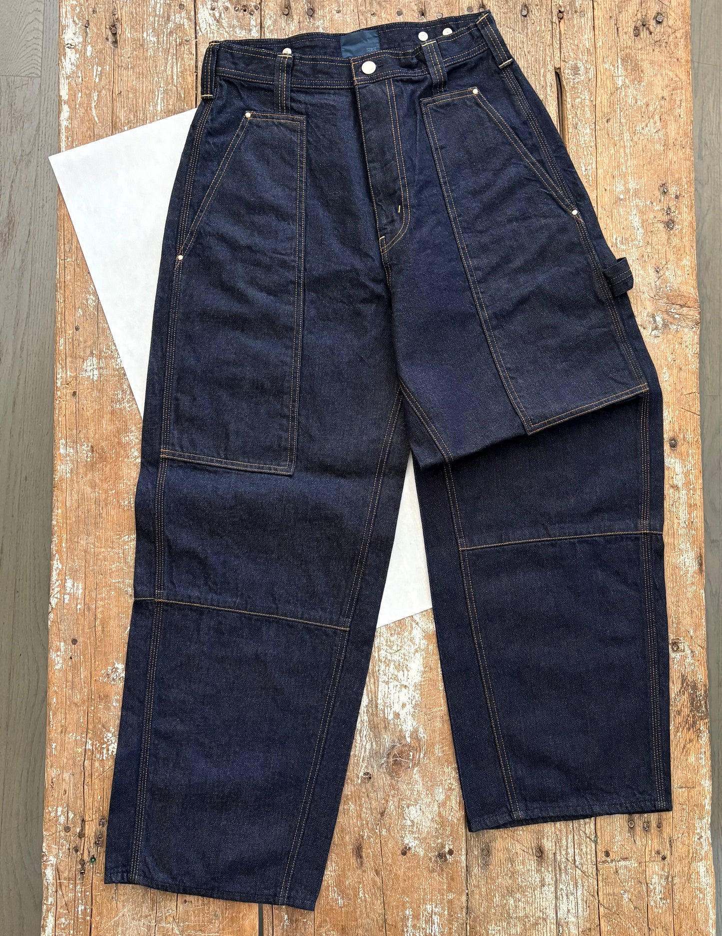 SERGE: Painter Pants: Dry Blue