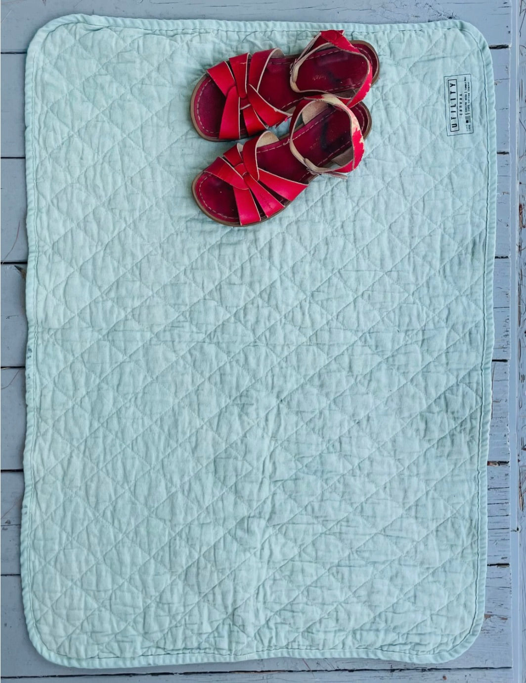 Quilted Cotton Floor Mat