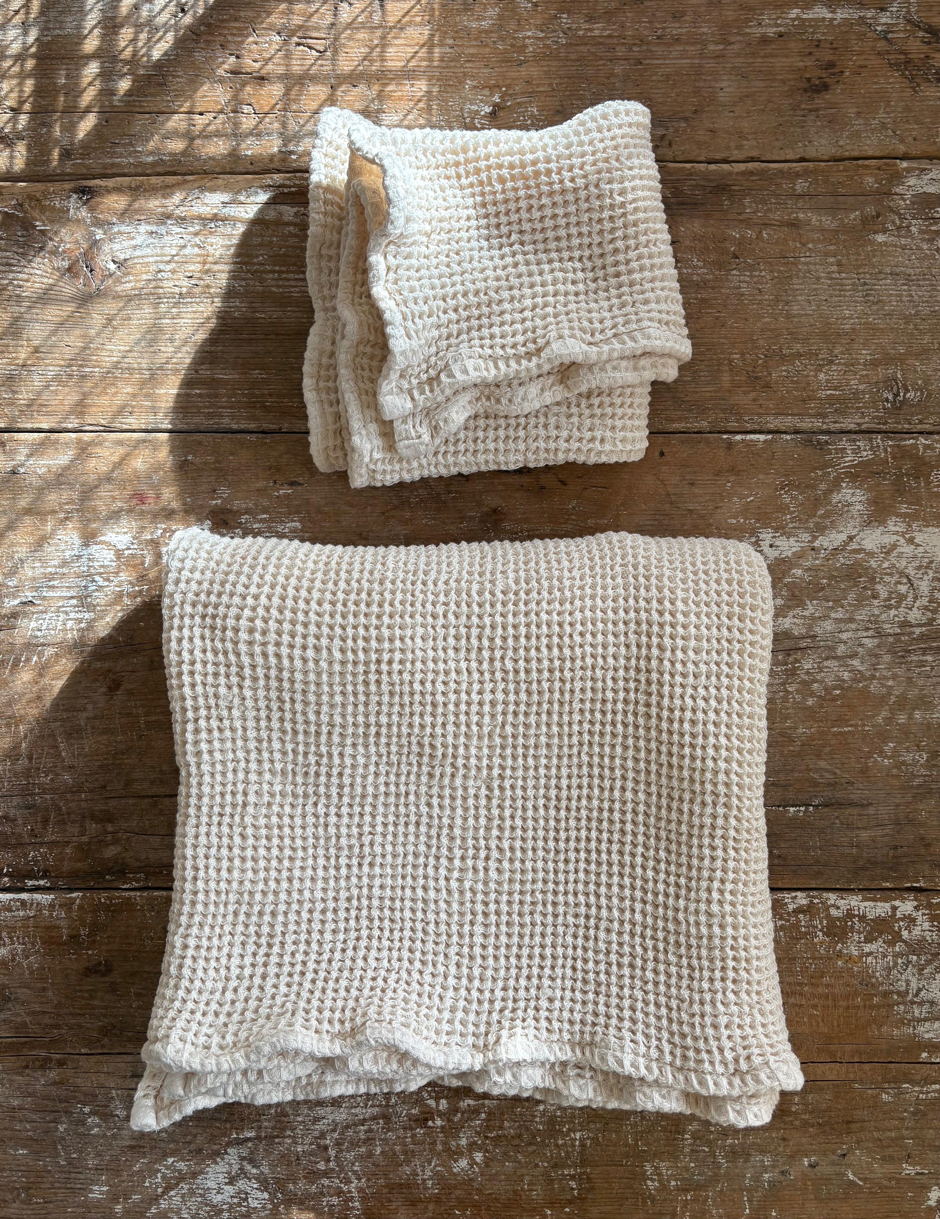 Organic Cotton Waffle Towels