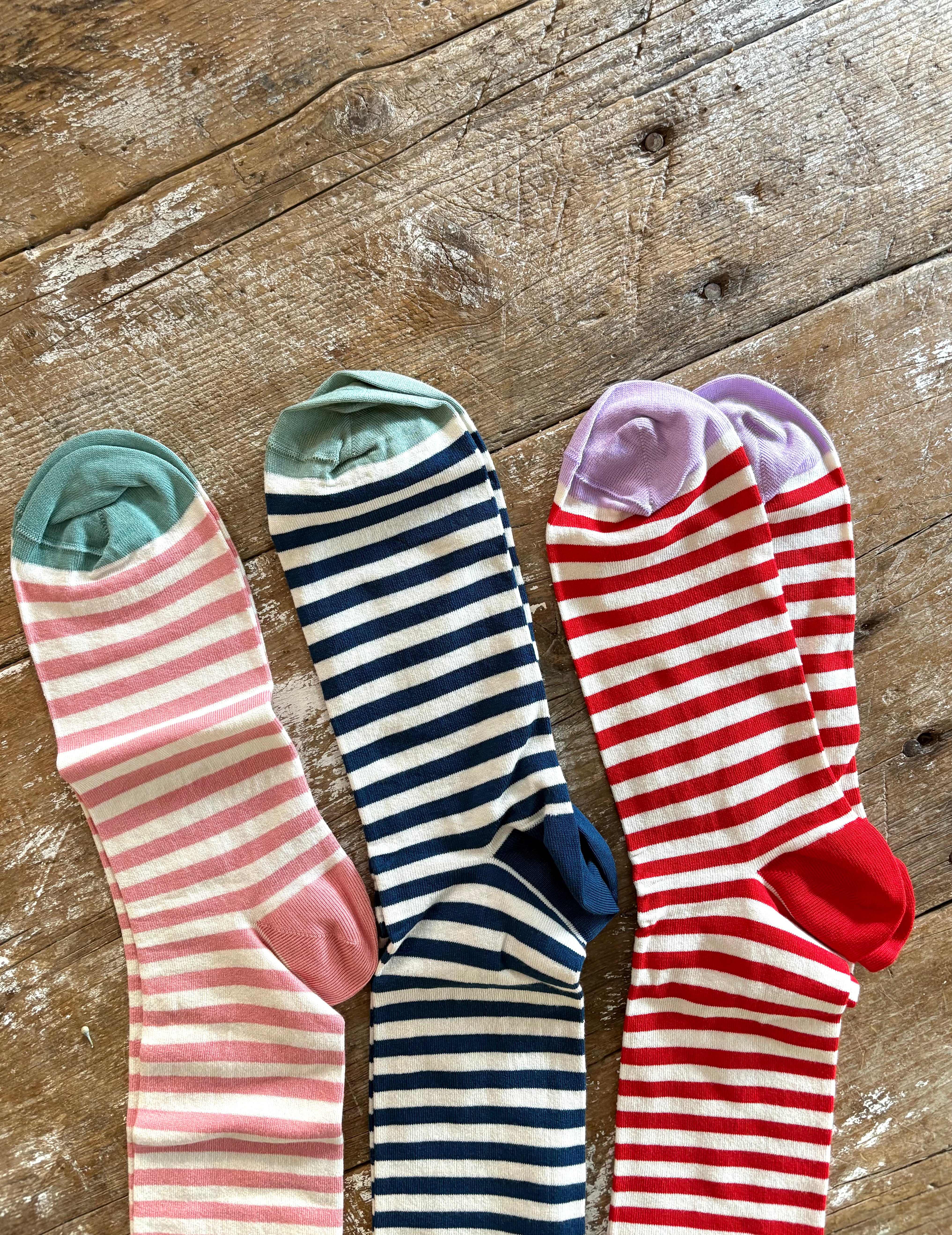 Bonne Maison Socks: Stripes: Unisex