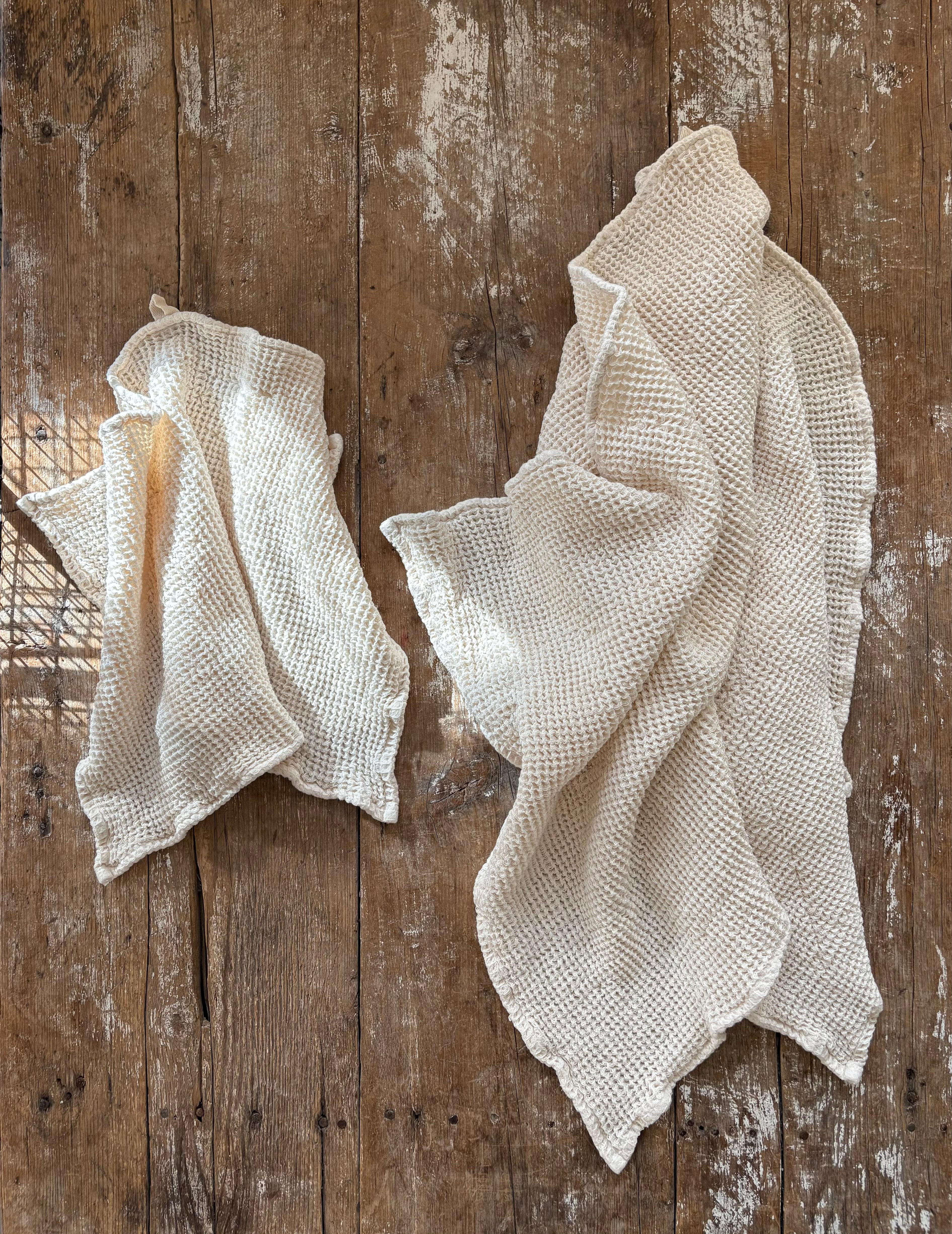 Organic Cotton Waffle Towels