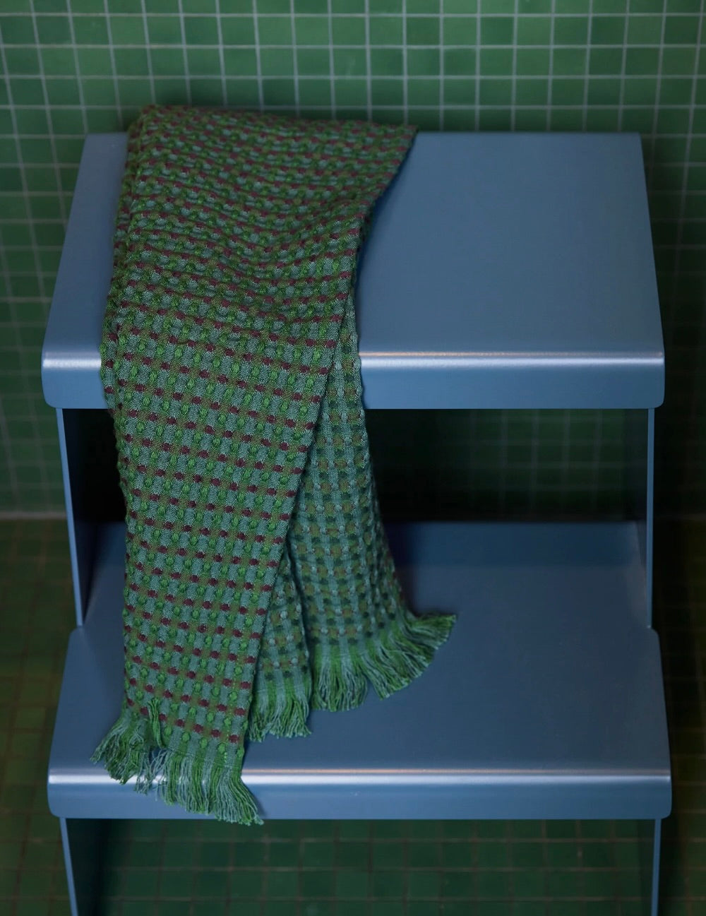 Aalto Bath Towels: Eucalyptus/Multi