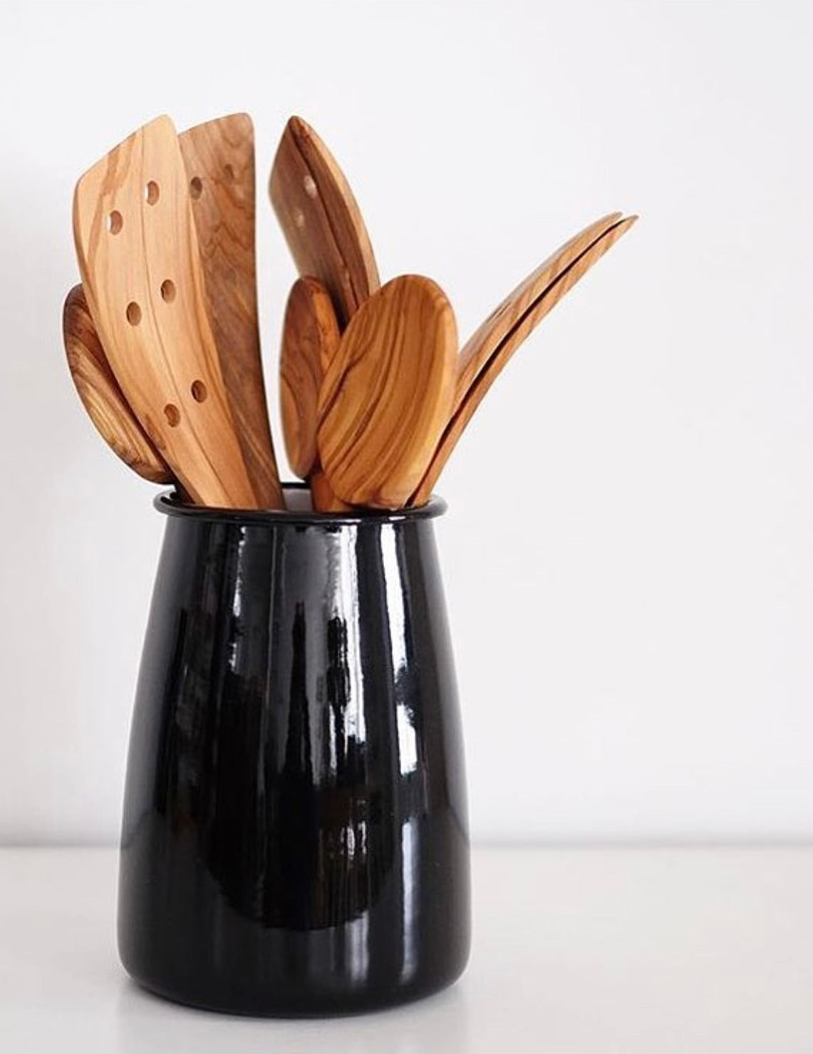 Utensil Pot: Black