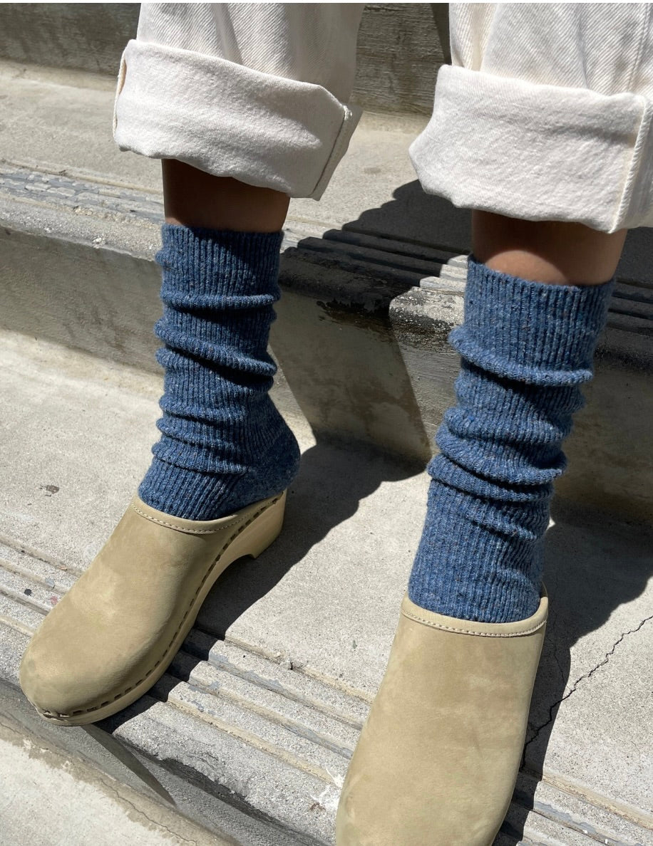 Le Bon Shoppe: Snow Socks: Denim