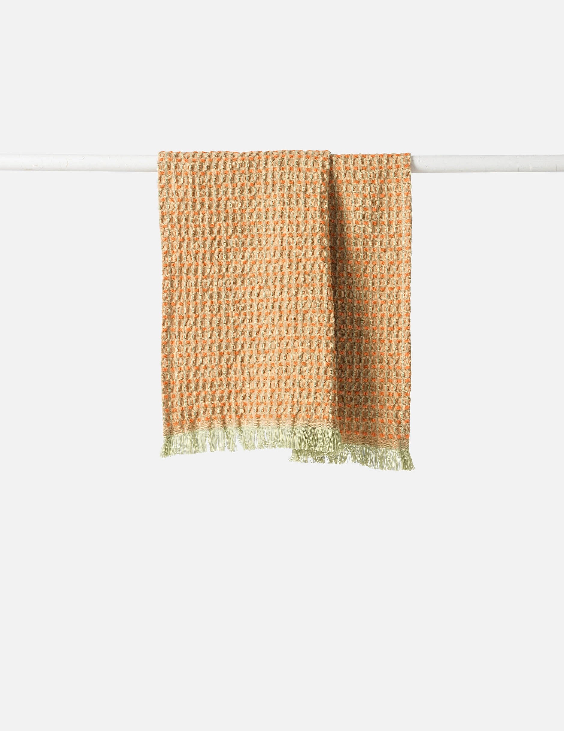 Mae Hand Towel: Avocado/Jaffa