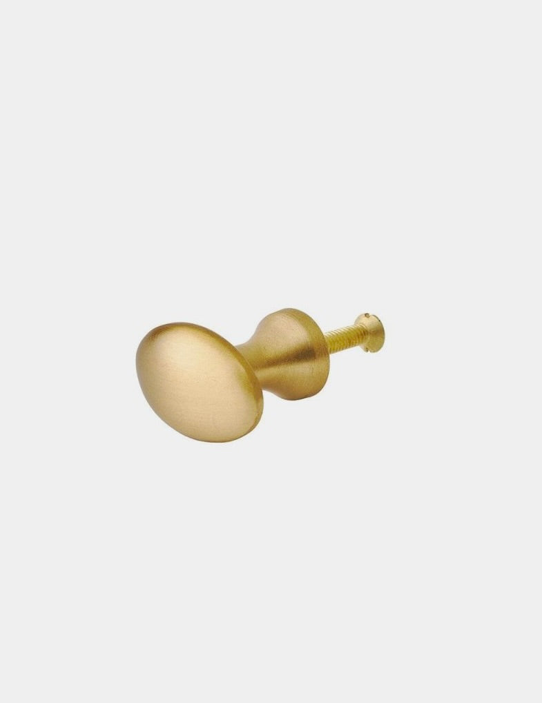 Brass Oval Knob