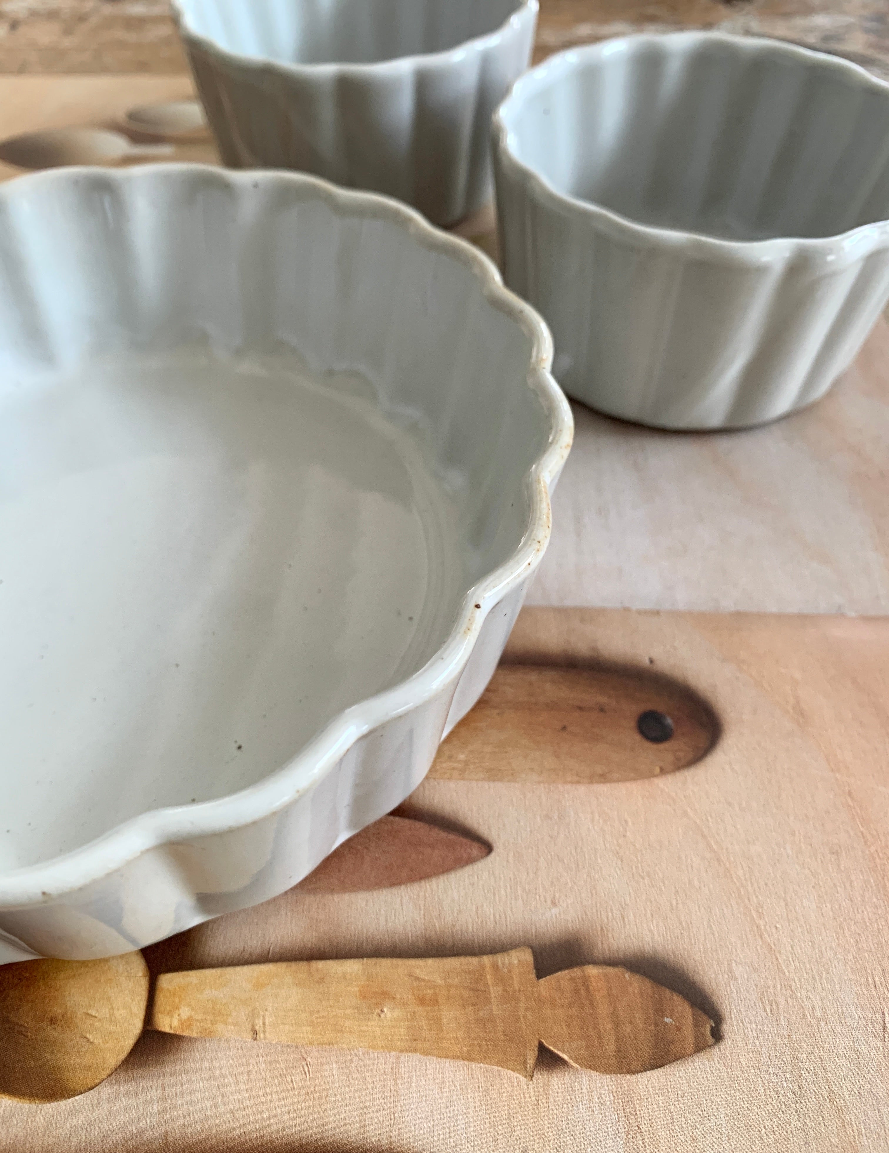 Fluted Baking Dish