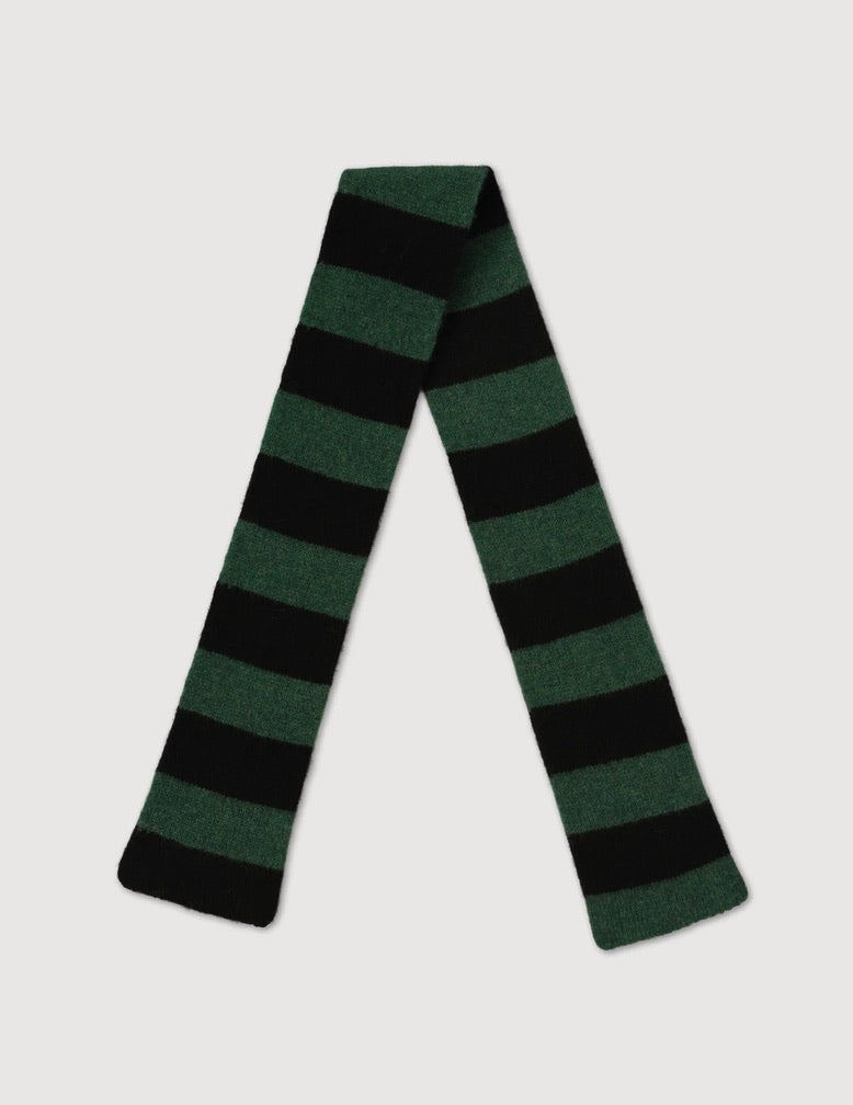 Small Brushed Striped Scarf: 4 Color Options